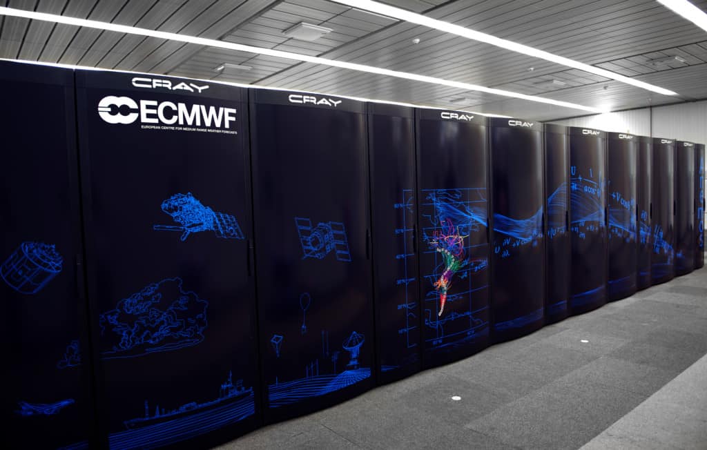 Cray super computer.