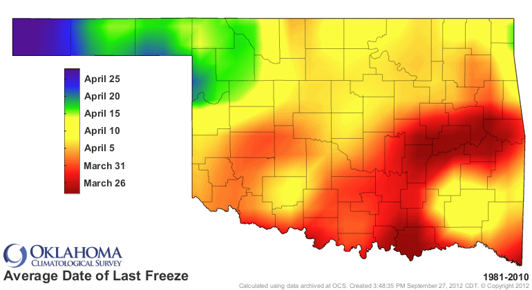 Freezing Temps Return to Oklahoma
