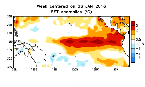 Animation of El Nino decay.
