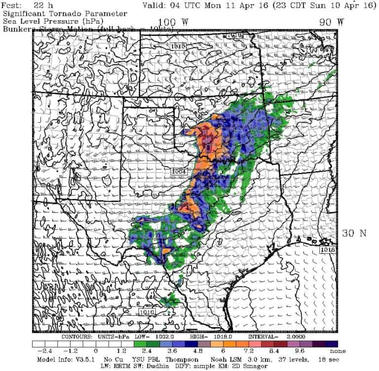 Severe Storms Return Today – Isolated Tornadoes Possible