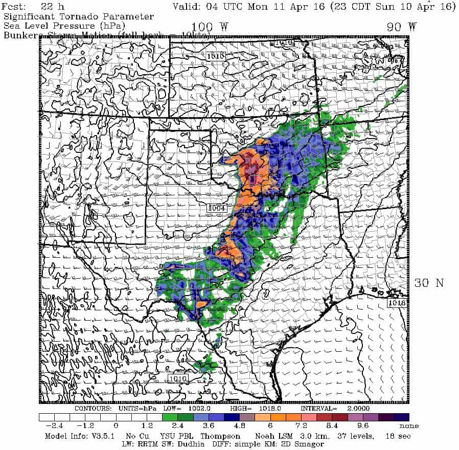 Severe Storms Return Today – Isolated Tornadoes Possible
