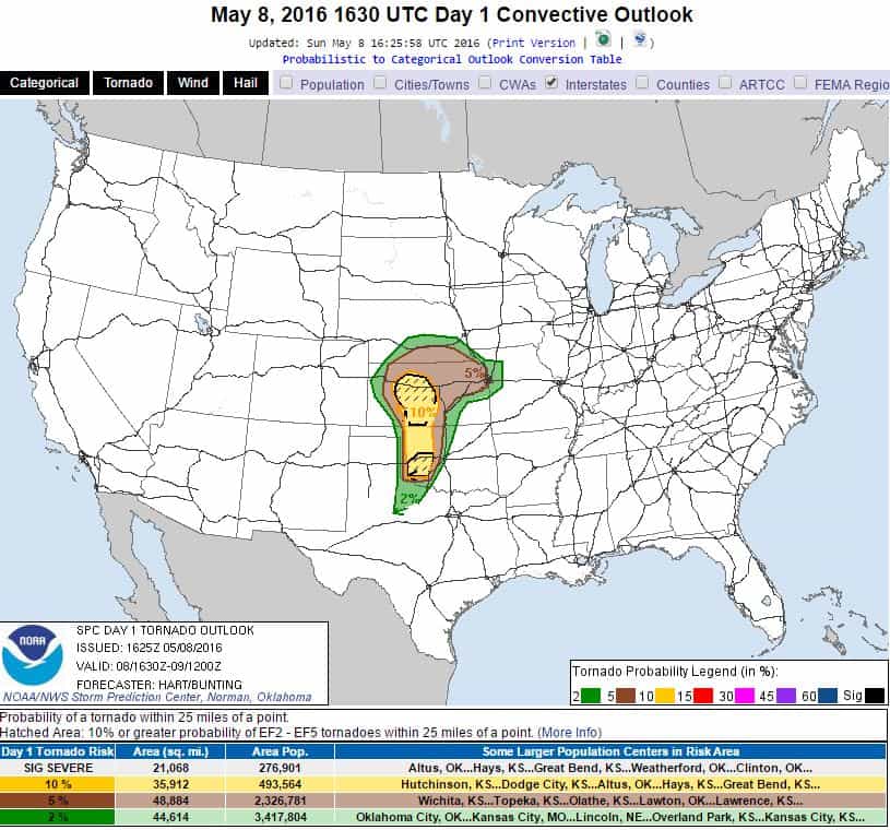 Mother’s Day Severe Weather Update