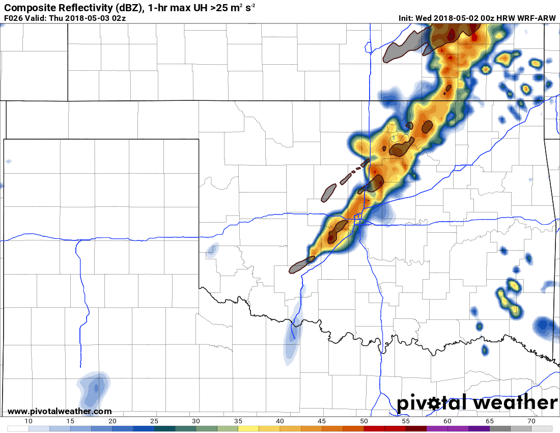 Tuesday Night Recap…Tornadoes for Wednesday