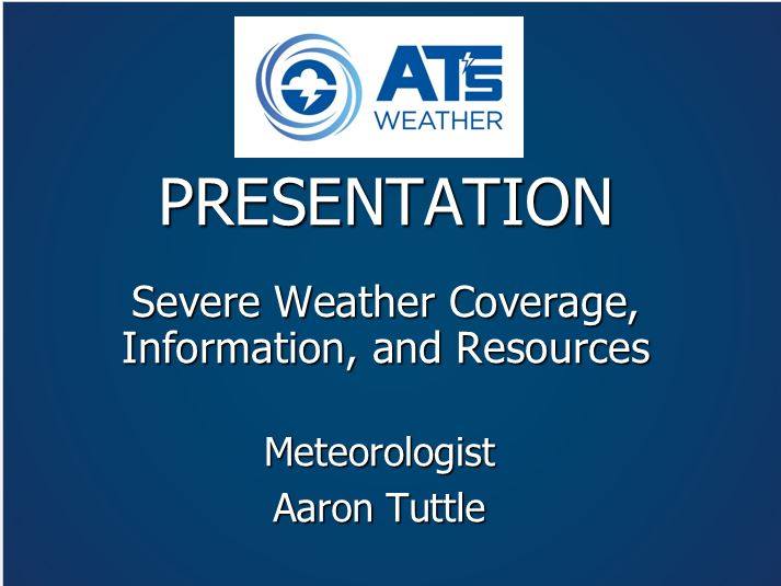 Severe Weather Coverage, Information, and Resources