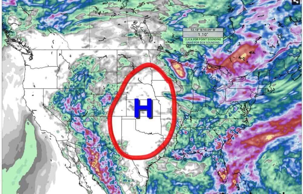 Cooler Now but Heat Dome Returns