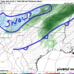 Strong Cold Fronts and Will it Snow?
