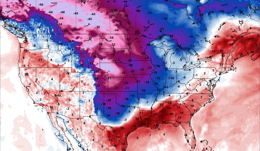 Another Arctic Blast but Will There Be Snow?