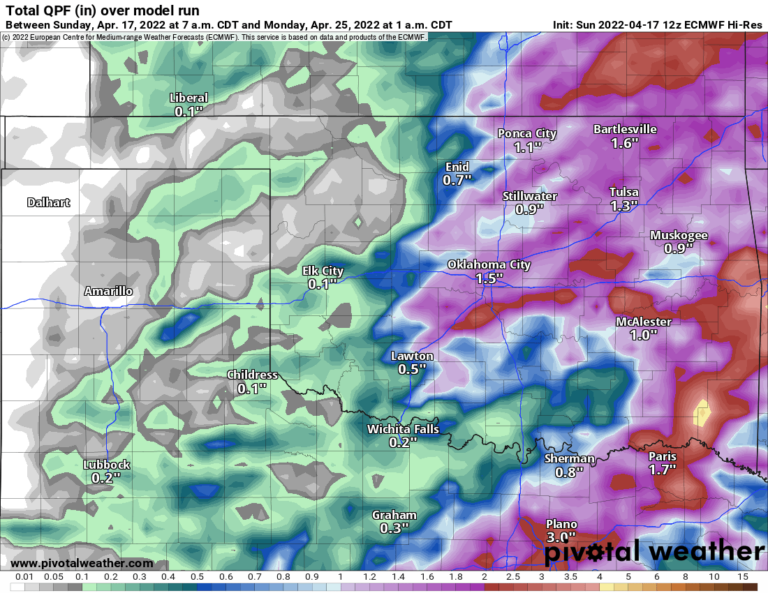 Freeze, Drought, Rain, and Severe Storms This Week