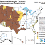 Drought Expands, Heat Builds, and Scarce Storms