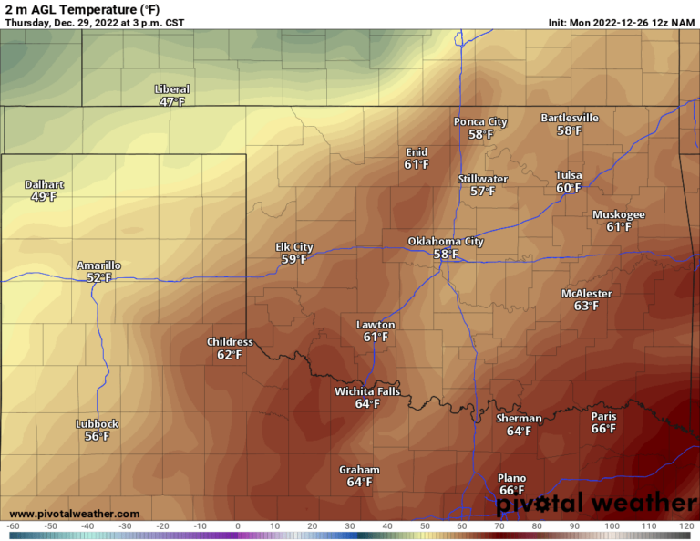 Warming Trend to Wrap Up 2022!