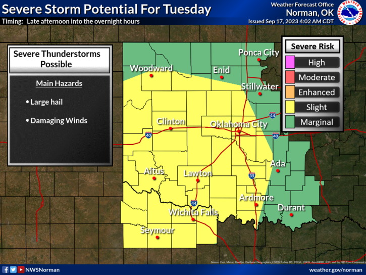 Severe Weather Returns and Fall Sticks Around