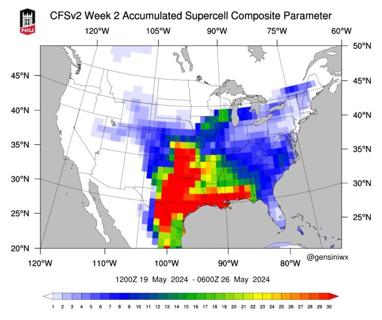 Peak of the Severe Weather Season with Some Storms