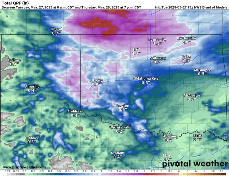 Enough Rain Already, Still More to Come
