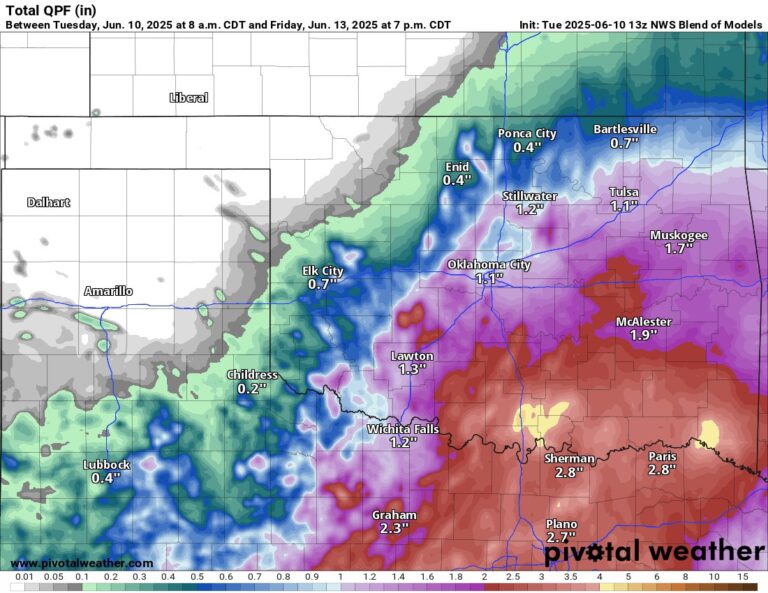 Additional Rain then a Decent Weekend