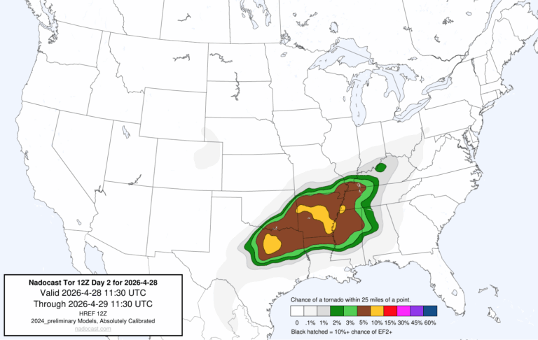 Severe Storms Then Chilly and Wet